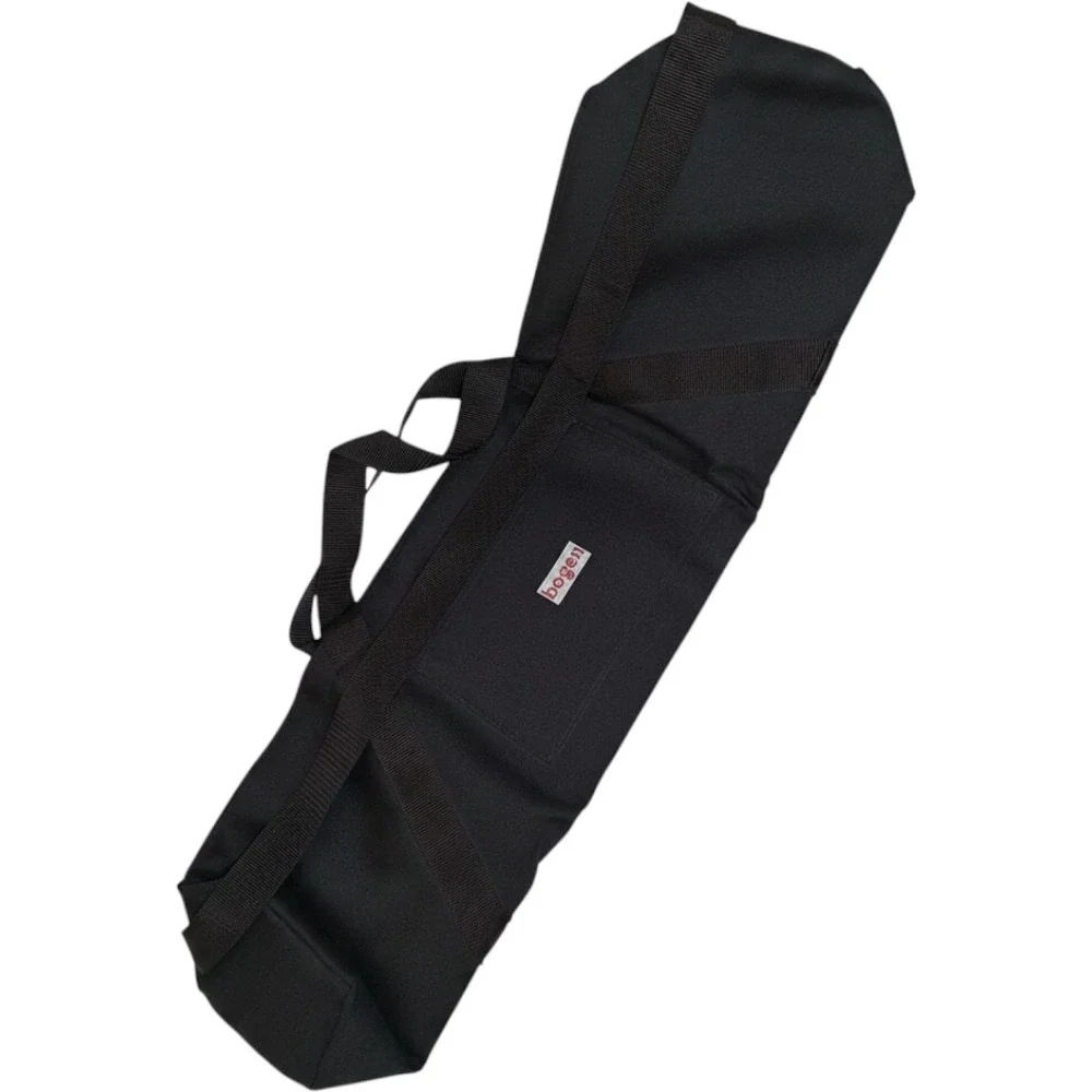 Bogen Tripod Carrying Case Bag Black Canvas 36 Inch Shoulder Strap Zippered Pock